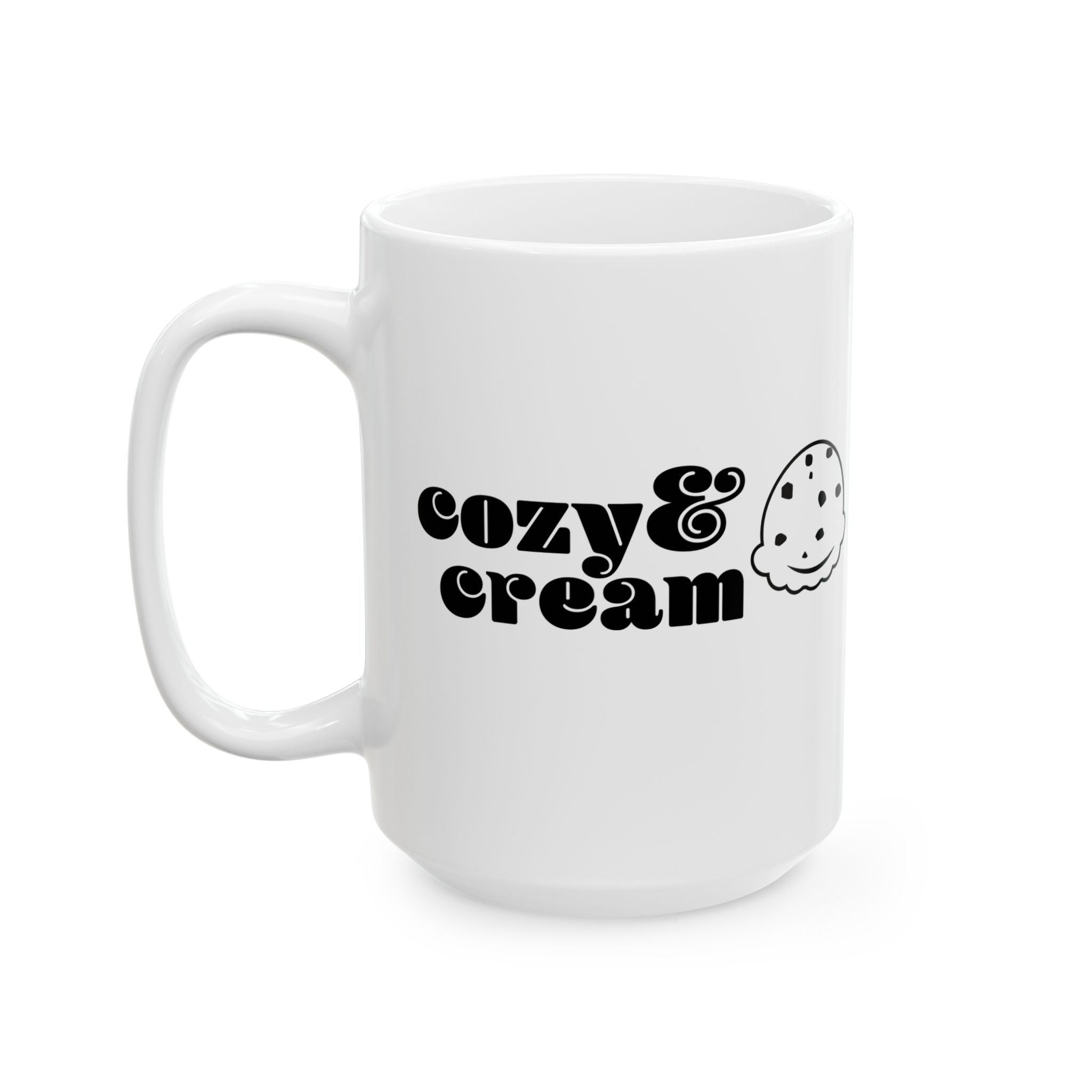 Cozy & Cream Logo Mug, (11oz, 15oz)