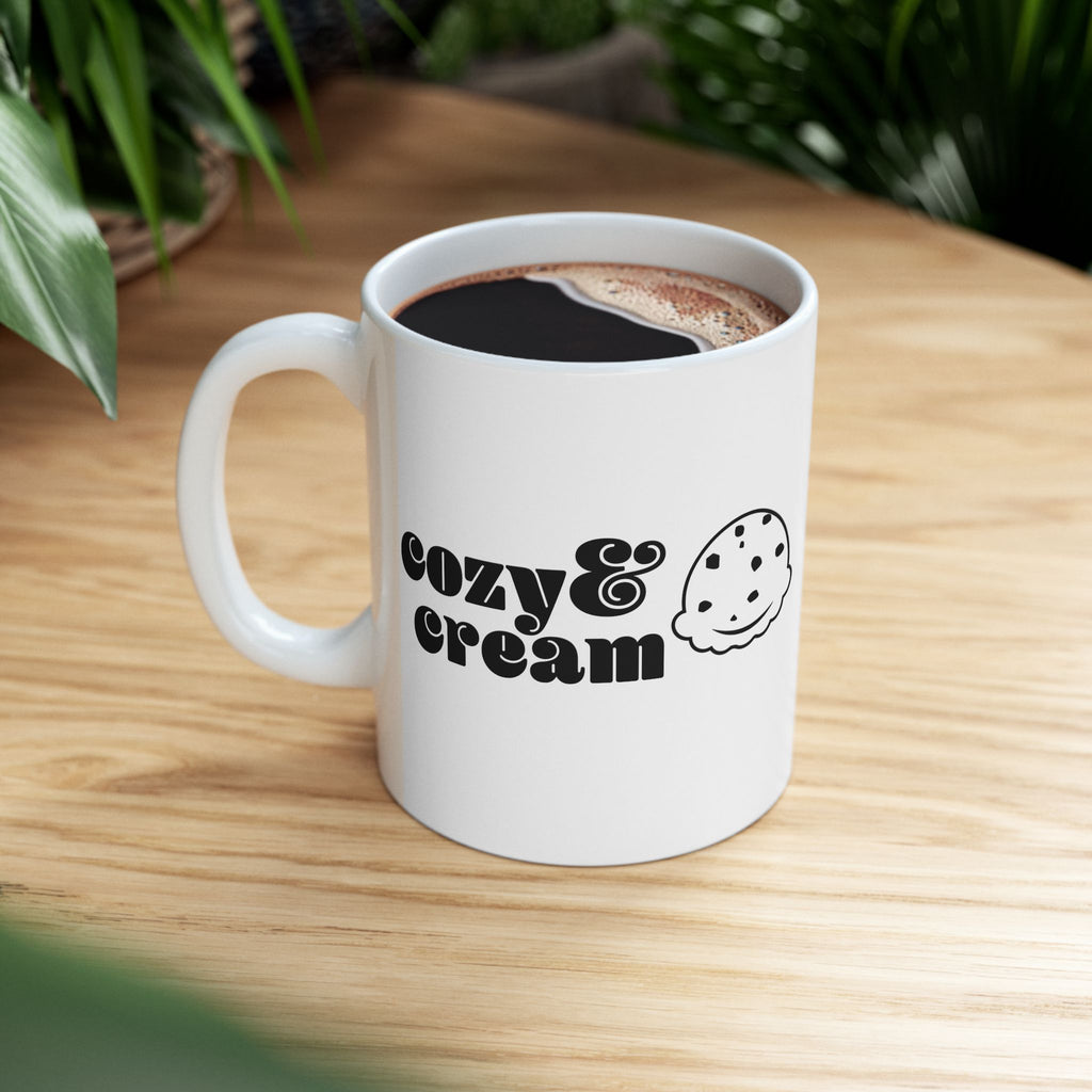Cozy & Cream Logo Mug, (11oz, 15oz)