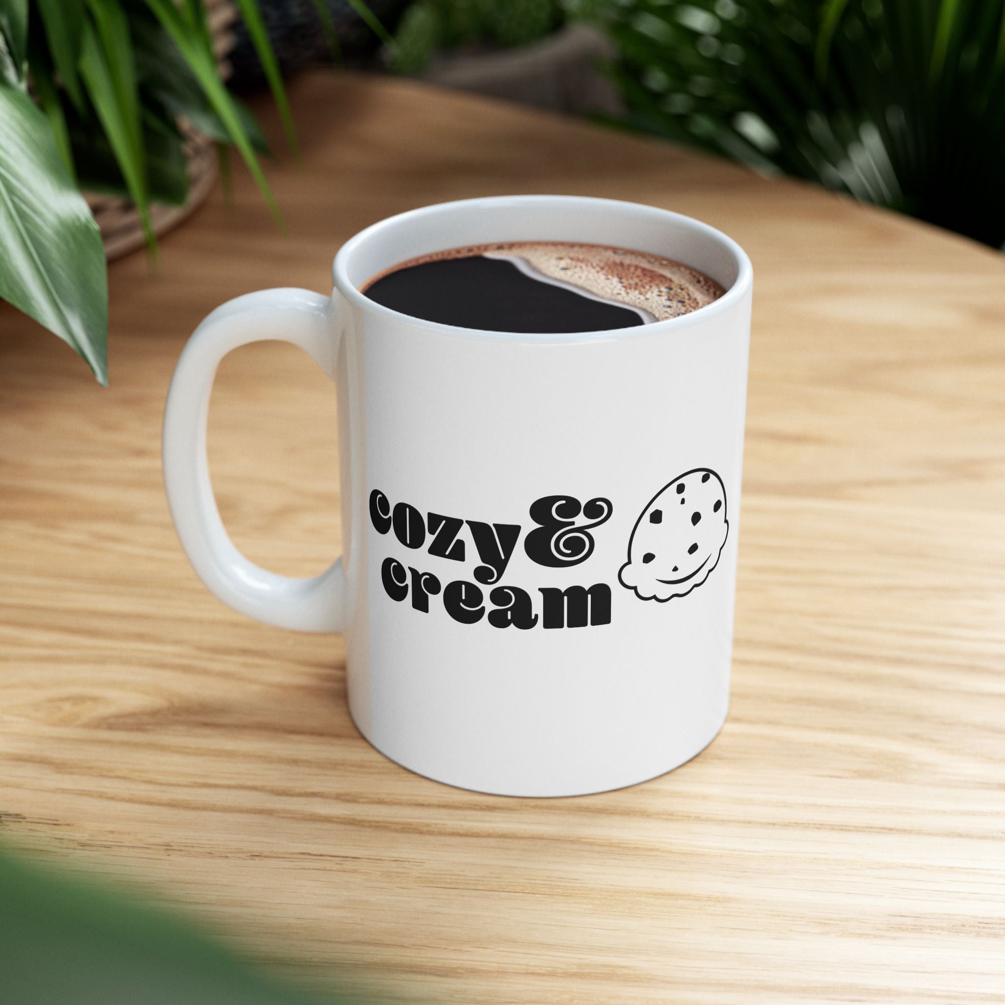 Cozy & Cream Logo Mug, (11oz, 15oz)